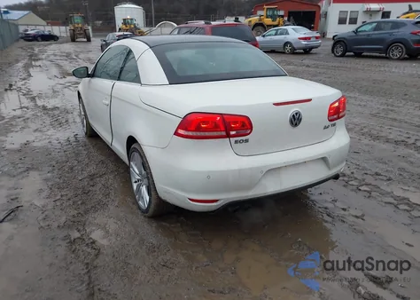 2012 Volkswagen Eos Executive из США, поврежденный, VIN WVWFW7AH1CV003714